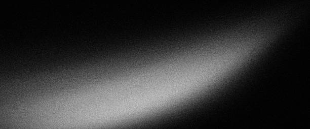 istock Black white grainy background, dark noisy grunge abstract monochrome gradient banner, poster cover backdrop design 2167069923