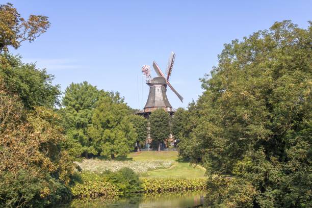 istock Herden Gate Wall Mill (German: Herdentorswallmühle) and Flowers Field (German: Blumenfeld), Bremen 2167071513