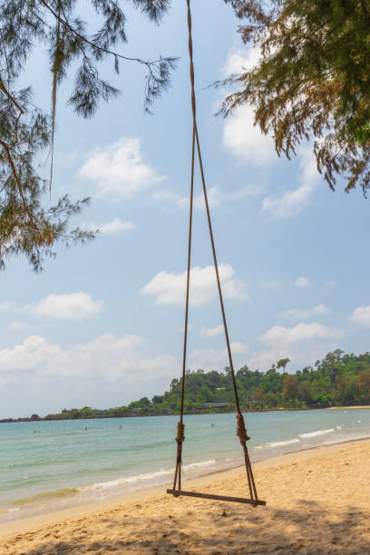 istock Seesaw on the beach 2167072470