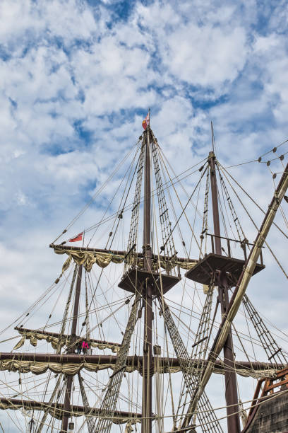 istock Tall ship masts and rigging in Whitby, North Yorkshire 2167073221