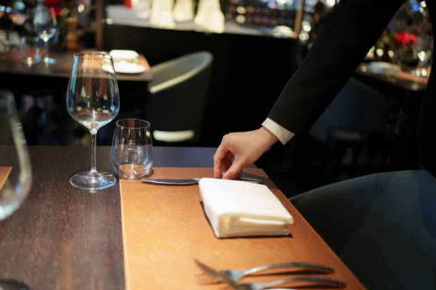 istock Hand holding a western food knife 2167080665