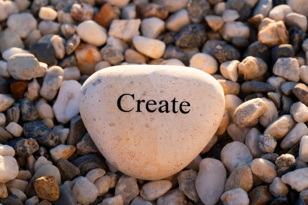 Large Rock with Text: KINDNESS MATTERS