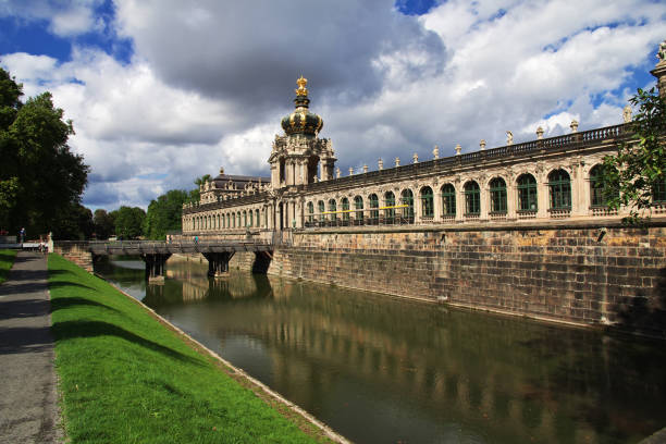 Dresden, Saxony, Germany - 07 Sep 2015: Zwinger palace in Dresden, Saxony, Germany