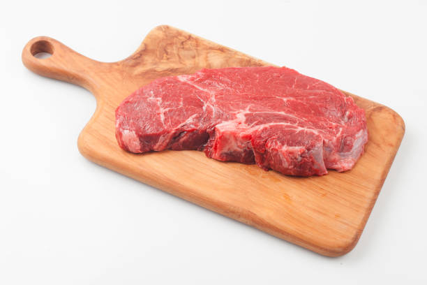 istock Beef is beef from cows, meat with a soft texture and marbling. 2167109240