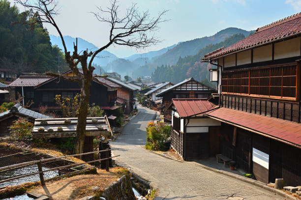 istock Townscape of Tsumago-juku 2167111228