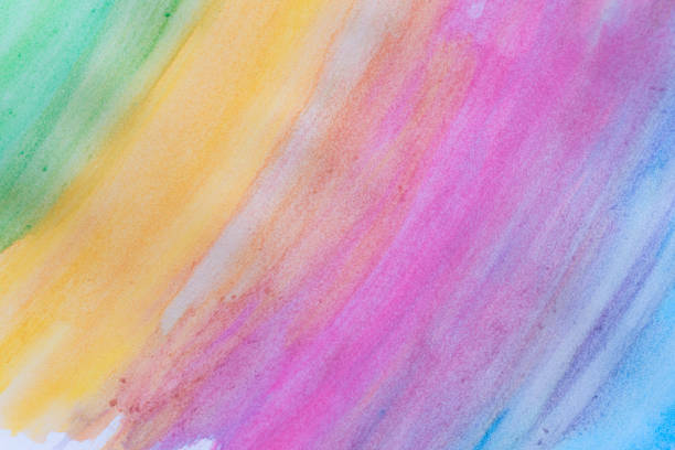 Watercolor paint colorful background