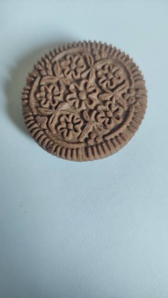 istock close-up of delicious chocolate biscuits on a white background 2167129706