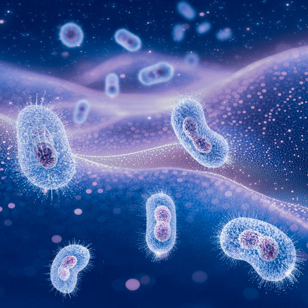 istock Microscope view of monkeypox, it is a disease caused by infection with a virus 2167138378