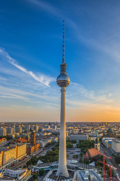 istock Berlin TV tower at sunset 2167141694