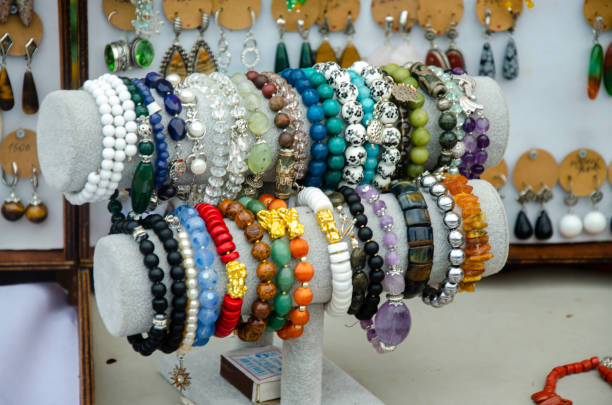 istock Designer handmade jewelery made from stones 2167143640