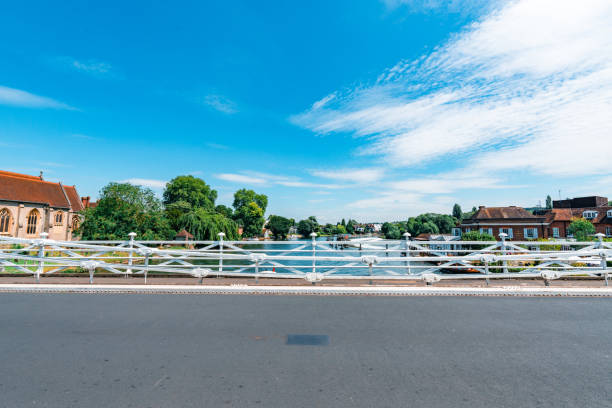 Bridge and Church in Marlow, Buckinghamshire