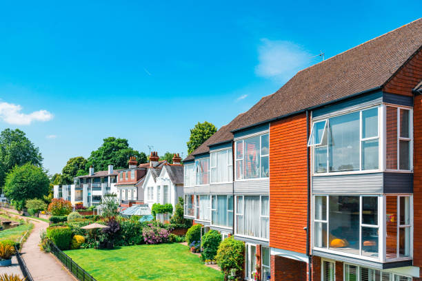 istock Riverside houses at Marlow, Buckinghamshire 2167158107