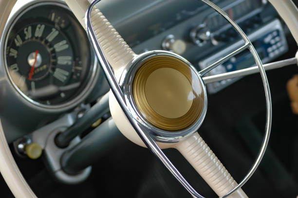 Vintage car Steering wheel