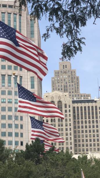 Flags in the City