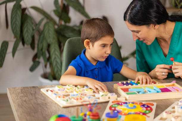 istock Autism Treatment with Colorful Metallophone 2167162006