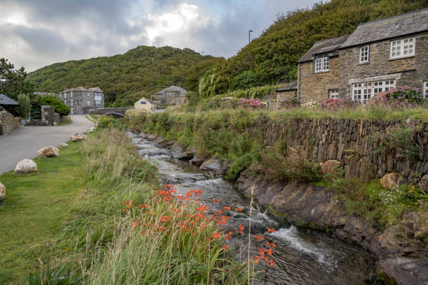 istock Early morning view of Boscastle 2167162761