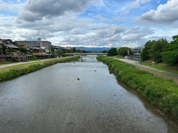 istock Kamo River, Kyoto 2167164429