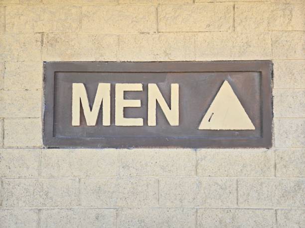 istock Men's bathroom sign 2167175904