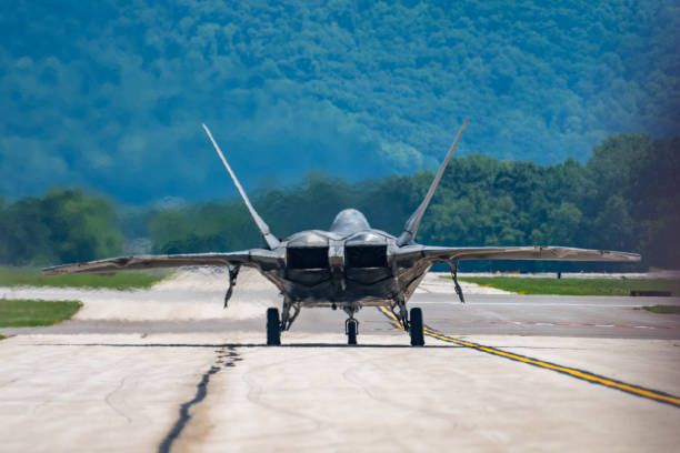 Stealth Fighter Taxiing