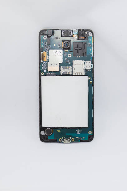 istock Damaged phone circuits are collected for recycling extract valuable metals from e-waste and separate e-waste from nature so that it can be easily extracted into valuable metal extraction process. 2167179485