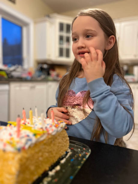 istock Girl's Birthday Cake 2167190035