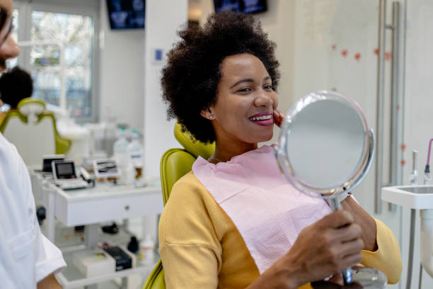 istock Positive dental visit in a welcoming office 2167193305
