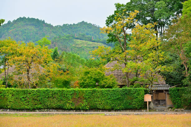 Rakugakisha, a grass hermitage in Sagano, Kyoto