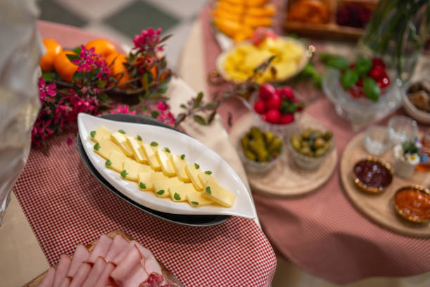istock Vintage Boutique Hotel Morning Spread 2167215146