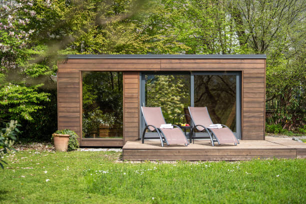 istock Serene Boutique Hotel Sauna in a Remote Location 2167215223