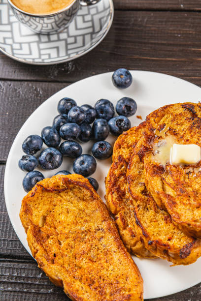 istock french toast on white plate for breakfast 2167215499