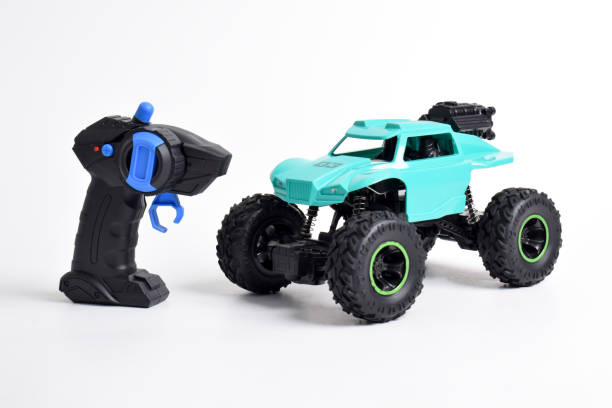 istock RC model rally, off road buggy with remote control 2167224785