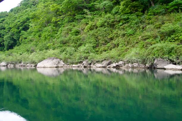 istock Scenery of the green Shimanto River 2167229817