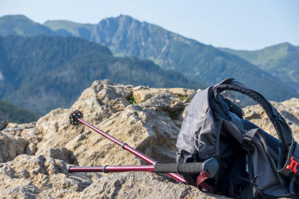 istock .trekking equipment is placed in the mountains 2167232088