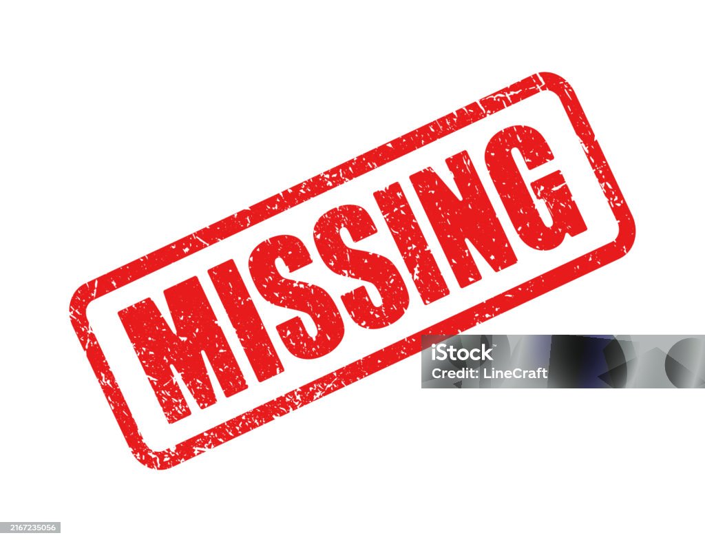 Missing Sign T Missing Stamp Isolated Stock Illustration - Download Image Now - Badge ...