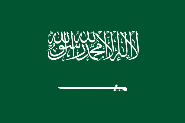 istock Saudi Arabia flag original color and proportions 2167239352