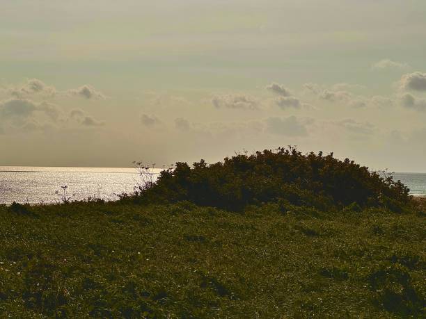 Cloudscape over the North Sea in Northumberland