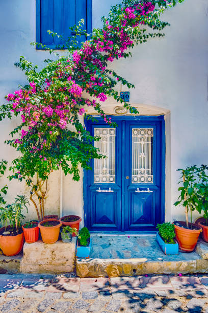 istock Colorful streets in Bozcaada 2167247453