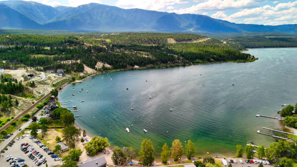 istock Aerial view of Windermere Lake, BC - Canada 2167248230