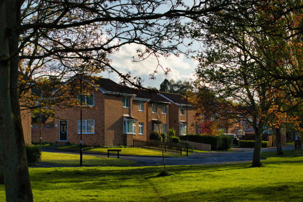 istock Tranquil Suburban Homes in Harrogate ,North Yorkshire 2167248293