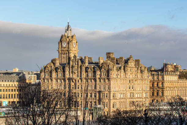 Edinburgh - Scotland UK Towns Edinburgh, Old Town from West Princes Street Gardens (2) United Kingdom 2025