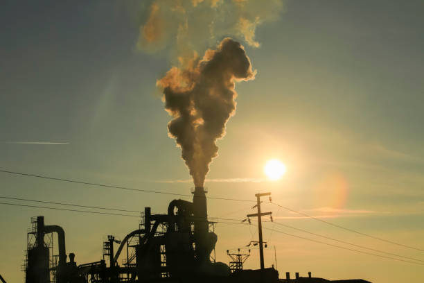 istock Factory fumes pollute the environment 2167253385