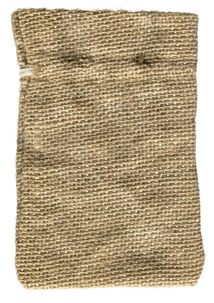 Still Life Photos of Coffee Lettering on burlap in Studio.