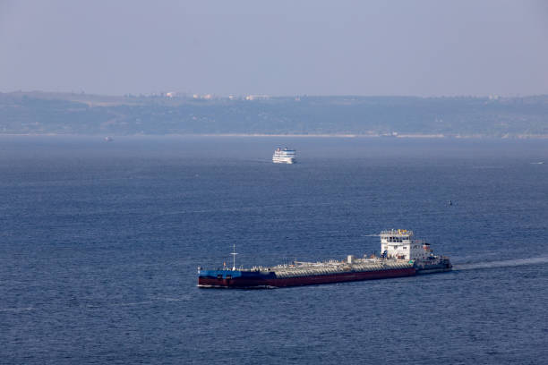 istock Navigation on the Volga River. 2167255622