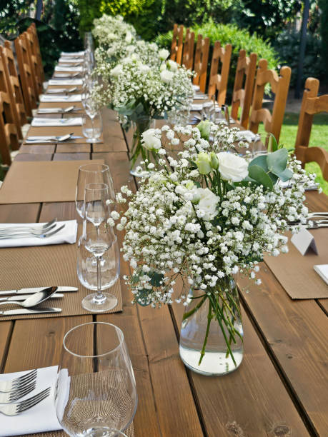 istock Table at a wedding garden party, Modra, Slovakia 2167257462