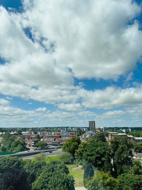 istock Bright sunny sky in England 2167276470