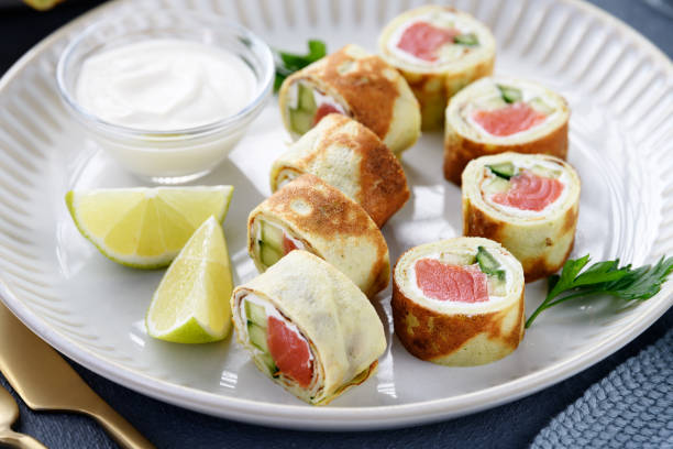 istock crepe rolls stuffed with salted salmon 2167277091
