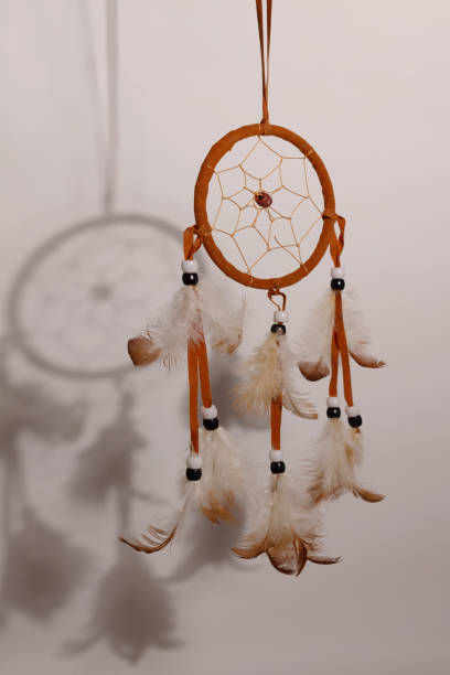 istock The dreamcatcher casts a shadow on the wall 2167277735