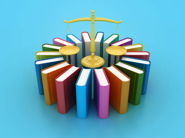 istock Legal Weight Scale with Books 2167280448