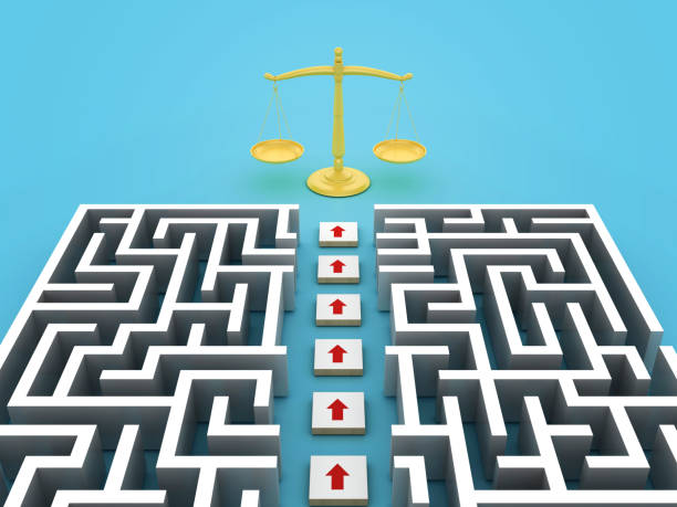 istock Legal Weight Scale with Maze 2167280850