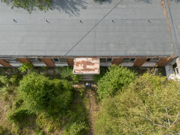 An abandoned sanatorium in Beelitz, Brandenburg